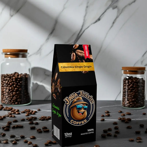 Single Origin Colombia Specialty Coffee 12oz Java Junkies