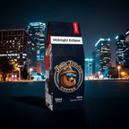 Midnight Eclipse Dark Roast Coffee - Premium Cocoa Toasted Nut Blend 12oz - Java Junkies Whole Bean Specialty Coffee