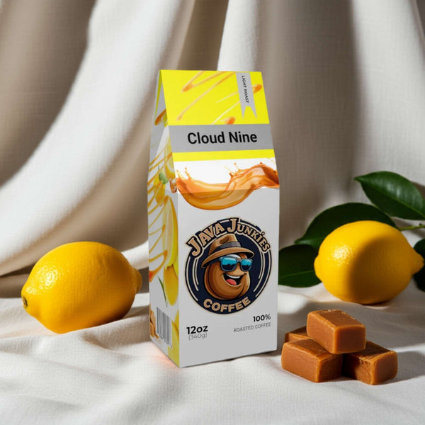 Cloud Nine Light Roast Coffee - Premium Smooth Specialty Blend 12oz - Java Junkies Whole Bean Specialty Coffee