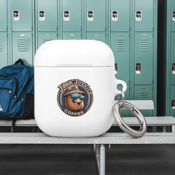 Java Junkies AirPods Case - Classic Logo Premium Protection - Java Junkies Default Title Ear buds case
