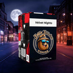 Velvet Nights Dark Roast Coffee Pods - K-Cup Compatible 12 Count - Java Junkies Ground Specialty Coffee Pods