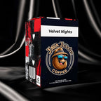 Velvet Nights Dark Roast Coffee Pods - K-Cup Compatible 12 Count - Java Junkies Ground Specialty Coffee Pods