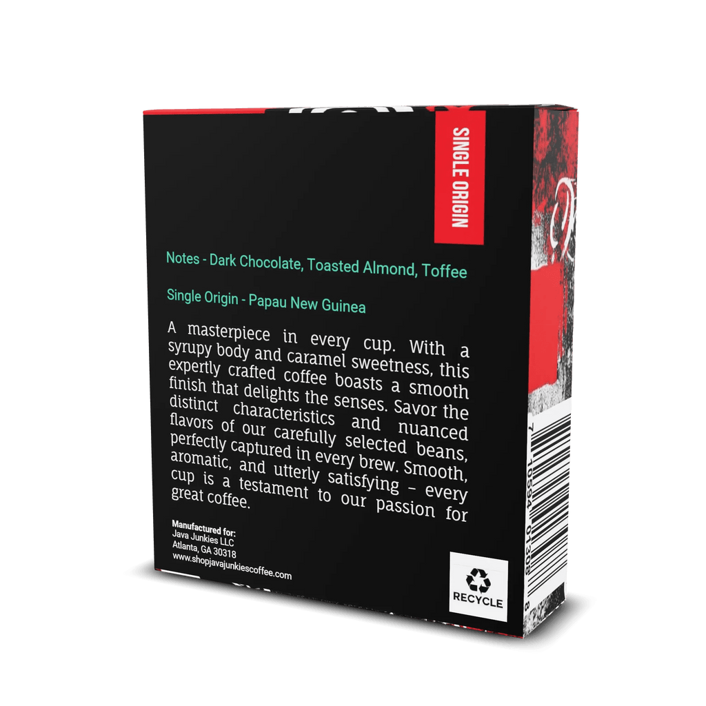 Region Reserve Instant Coffee - Single Origin Papua New Guinea 6pk - Java Junkies Ground Specialty Instant Coffee