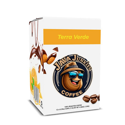 Terra Verde Specialty Medium Roast Coffee Pods 12 Count Java Junkies